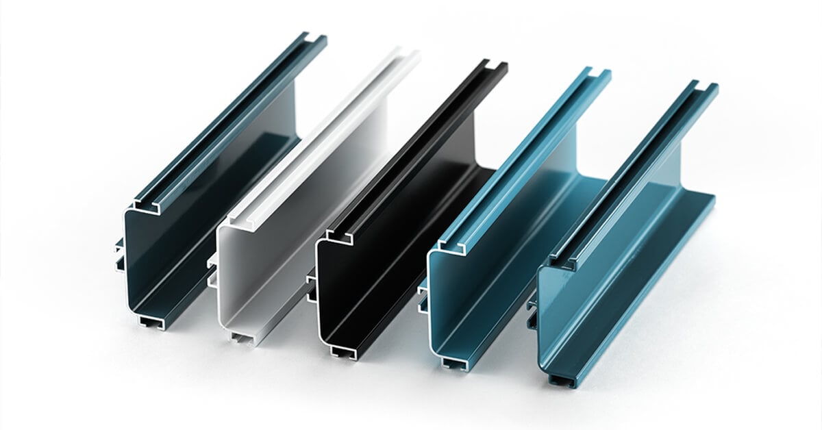 colores del aluminio